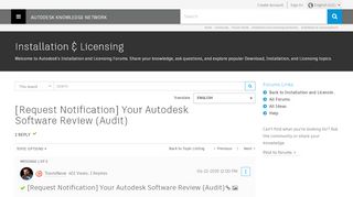 
                            3. Solved: [Request Notification] Your Autodesk Software Review ...