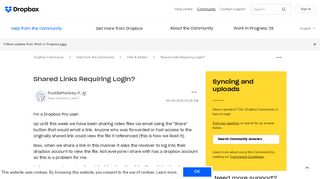 
                            7. Solved: Shared Links Requiring Login? - Dropbox …