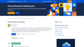 
                            7. Solved: SourceTree Licensing - Atlassian Community