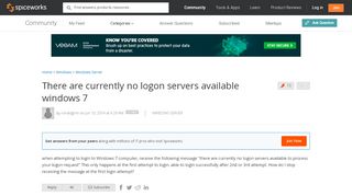 
                            11. [SOLVED] There are no logon servers available on Windows 7