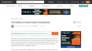 
                            6. [SOLVED] TrendMicro Automated Installation - Antivirus ...