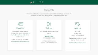 
                            4. Something went wrong! - ACE Elite Prepaid Account