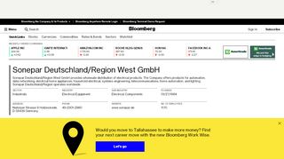 
                            5. Sonepar Deutschland/Region West GmbH - bloomberg.com