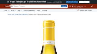 
                            7. Sonoma-Cutrer Chardonnay Sonoma Coast | Total Wine & More