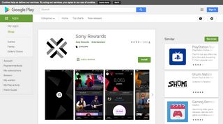 
                            9. Sony Rewards - Apps on Google Play