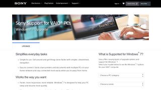 
                            5. Sony Support for VAIO® PCs - us.esupport.sony.com