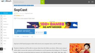 
                            7. SopCast 4.2.0 - Download