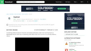 
                            8. SopCast - Free download and software reviews - CNET ...