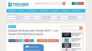 
                            6. SopCast Working Links August 2019 – Live Stream FIFA ...