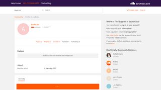 
                            8. SoundCloud Help Community | SoundCloud Community