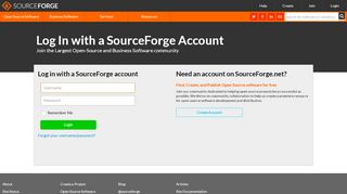 
                            8. SourceForge.net: Log In to SourceForge.net