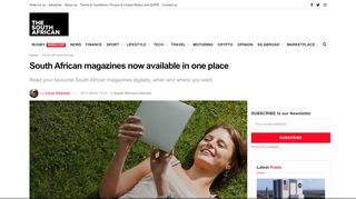 
                            4. South African magazines now available in one place