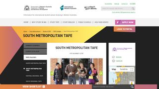 
                            5. South Metropolitan TAFE