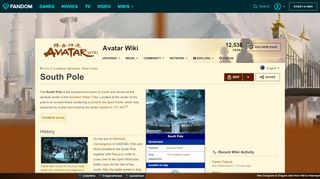 
                            3. South Pole | Avatar Wiki | FANDOM powered by Wikia