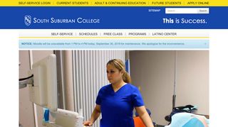 
                            9. South Suburban College – This is Success