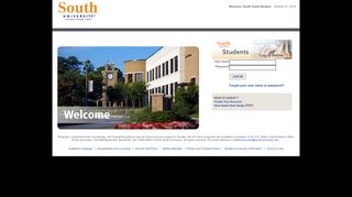 
                            11. South University Student Login: My Pages