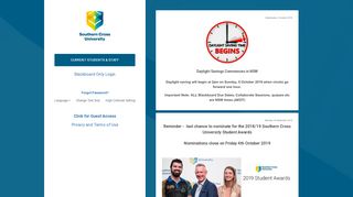 
                            1. Southern Cross University - Blackboard Learn