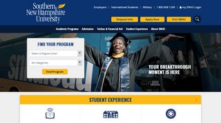 
                            10. Southern New Hampshire University - On Campus & Online Degrees ...