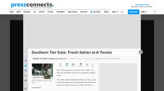 
                            8. Southern Tier Eats: Fresh Italian at A Tavolo - Pressconnects