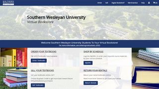 
                            9. Southern Wesleyan University Virtual Bookstore