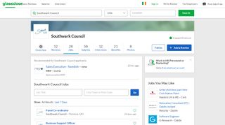 
                            6. Southwark Council Jobs | Glassdoor.ie