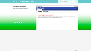 
                            6. southwest.quickbase.com - Cookies Disabled - Southwest Quickbase