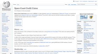 
                            9. Space Coast Credit Union - Wikipedia