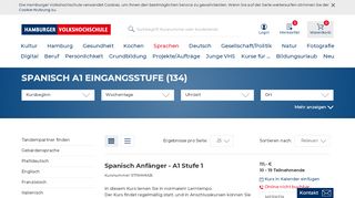 
                            2. Spanisch A1 Eingangsstufe | Hamburger Volkshochschule