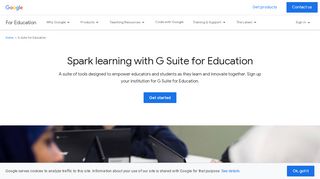 
                            8. Spark learning with G Suite for Education - edu.google.com