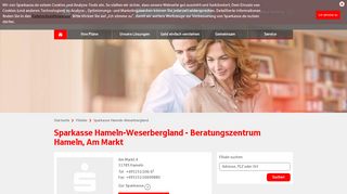 
                            4. Sparkasse Hameln-Weserbergland - Beratungszentrum Hameln ...