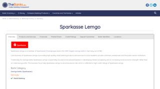 
                            5. Sparkasse Lemgo (Germany) - Bank Profile - The …