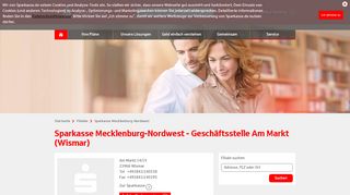 
                            4. Sparkasse Mecklenburg-Nordwest - Geschäftsstelle Am Markt ...