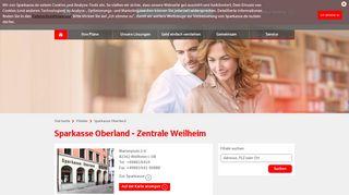 
                            4. Sparkasse Oberland - Zentrale Weilheim, Marienplatz 2-6