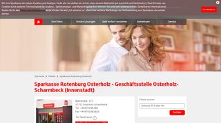 
                            2. Sparkasse Rotenburg Osterholz - Geschäftsstelle Osterholz ...