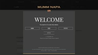 
                            8. Sparkling Wine Club | Mumm Napa Valley Member Login