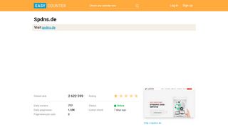 
                            8. Spdns.de: spDYN - der sichere Dynamic-DNS-Service von ...