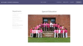 
                            7. Special Education — McNairy County Schools