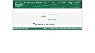 
                            3. Specialized Healthcare and Medical Education Department