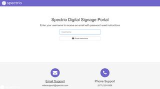 
                            2. Spectrio | Connected Media Network - Spectrio Digital Signage Portal
