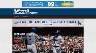 
                            8. Spectrum SportsNet LA | Los Angeles Dodgers