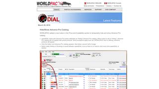 
                            2. speedDIAL - WORLDPAC