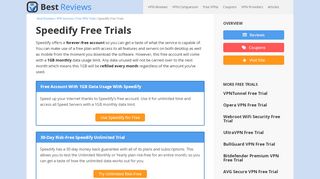 
                            8. Speedify Free Trial Account, Download - Best Reviews