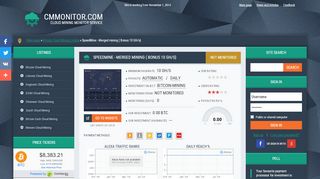
                            2. SpeedMine - Merged mining - Cloud Mining Monitor