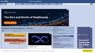
                            9. Speedport.ip: Router konfigurieren - 192.168.2.1 (Tipp)