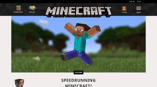 
                            10. Speedrunning Minecraft! | Minecraft