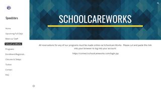 
                            8. Speedsters - SchoolCareWorks