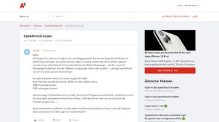 
                            6. Speedtouch Login | A1 Community