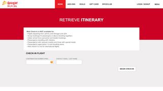 
                            6. SpiceJet Web check-in- Flight Booking for Domestic and ...