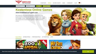 
                            7. Spiele kostenlose Online Games auf upjers.com