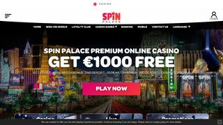 
                            11. Spin Palace Online Casino | Claim Your Lucrative New ...